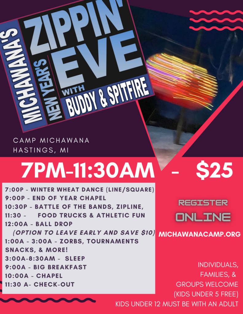 NYE 2022 flyer