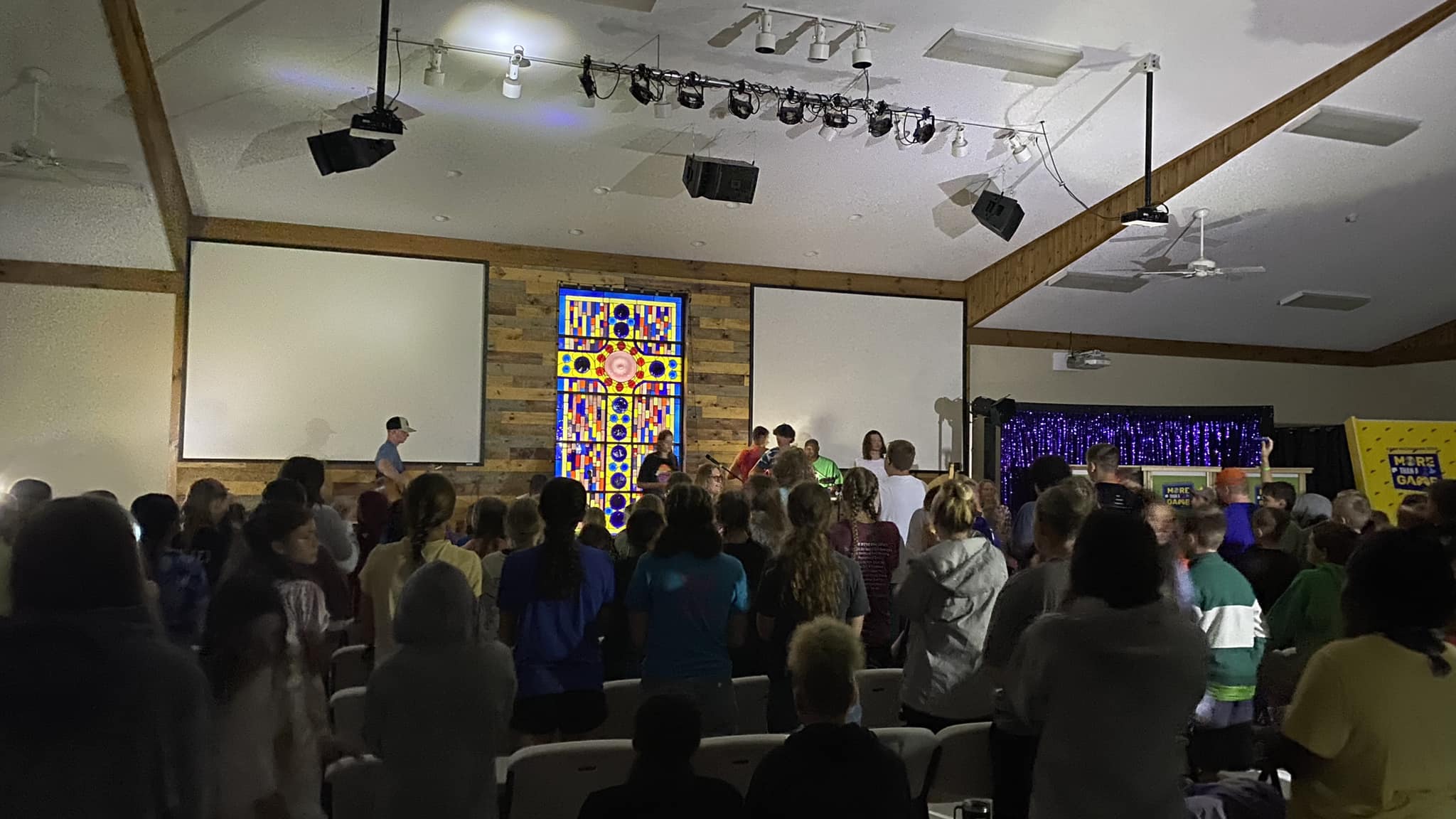 worship at Camp Michawana